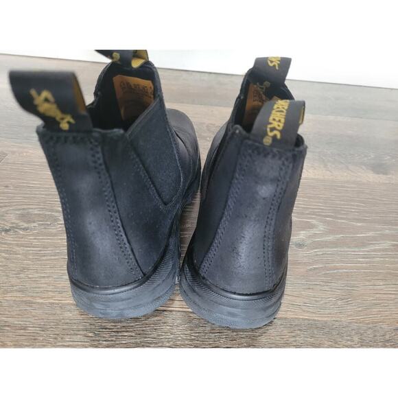 Skechers Women's Jannit Comp Toe Relaxed Fit Boots Slip and Oil Resistant 5.5 #7 - Picture 6 of 7